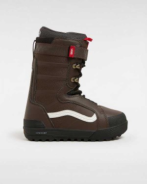 Botas De Snowboard Vans Hi-Standard Pro X Jill Perkins MTE Masculino Pretas Marrom | VN3927605