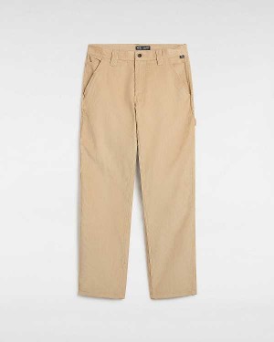 Calças Vans Drill Chore Carpenter Relaxed Masculino Bege | VN6312045