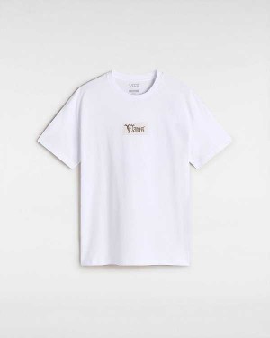 Camiseta Vans Garden Feminino Branco | VN6289015