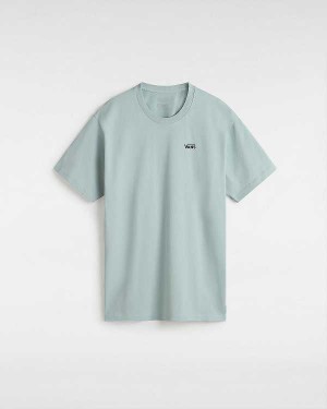 Camiseta Vans Left Chest Logo Feminino Azuis | VN7583604