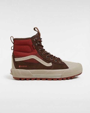 Gore-tex Shoes Vans MTE Sk8-Hi Feminino Marrom | VN3704269