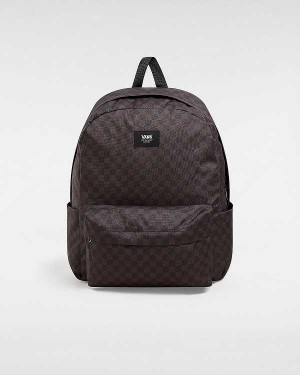 Mochilas Vans Old Skool Check Unisex Cinzentas | VN8763451