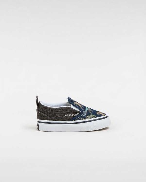 Sapatos Slip On Vans Hook and loop (1-4 Years) Criança Multicoloridas | VN7281496