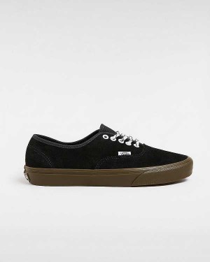 Tenis Vans Authentic Hairy Suede Masculino Pretas | VN6182370