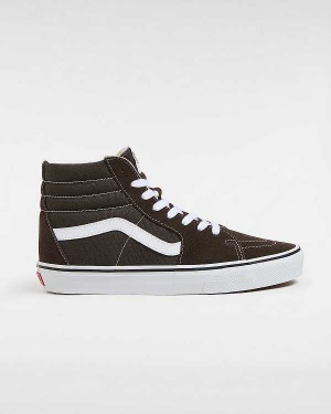 Tenis Vans Colour Theory Sk8-Hi Masculino Marrom | VN1827359