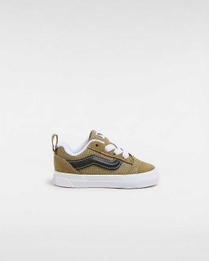 Tenis Vans Knu Skool Elastic Lace (1-4 Years) Criança Verdes | VN6901723