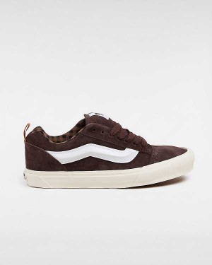 Tenis Vans Knu Skool Masculino Marrom | VN7983406