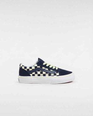 Tenis Vans Old Skool (4-8 Years) Criança Azuis | VN5760829