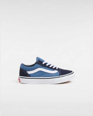 Tenis Vans Old Skool (4-8 Years) Criança Azuis | VN7986510