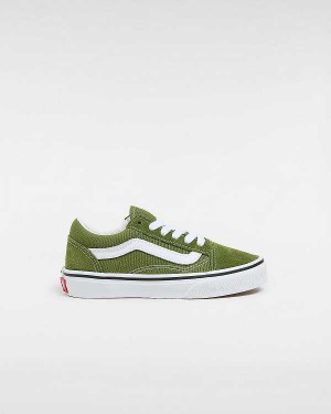 Tenis Vans Old Skool (4-8 Years) Criança Verdes | VN7504293