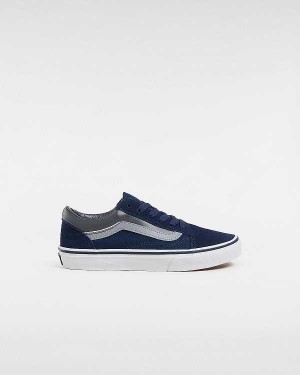 Tenis Vans Old Skool (8-14 Years) Criança Azuis | VN2175840