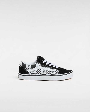 Tenis Vans Old Skool (8-14 Years) Criança Pretas | VN2107845