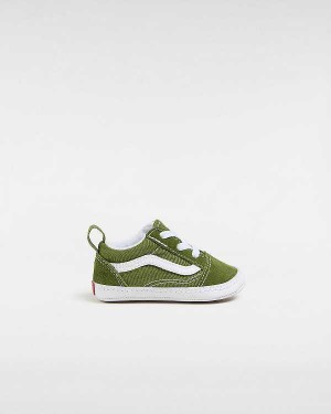 Tenis Vans Old Skool Crib (0-1 Years) Criança Verdes | VN1403782