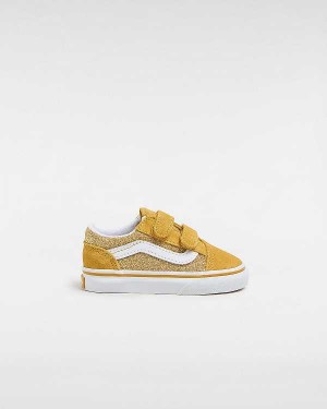 Tenis Vans Old Skool Glitter (1-4 Years) Criança Douradas | VN3642850