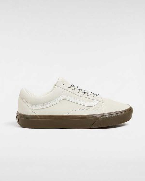 Tenis Vans Old Skool Hairy Suede Masculino Branco | VN6279580