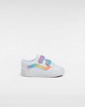 Tenis Vans Old Skool Hook And Loop (1-4 Years) Criança Branco | VN1082576