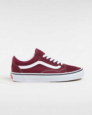 Tenis Vans Old Skool Masculino Bordeaux | VN6587324