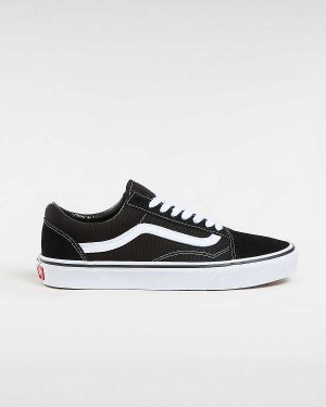 Tenis Vans Old Skool Wide Fit Masculino Pretas | VN9178240