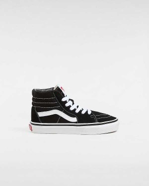 Tenis Vans Sk8-Hi (4-8 years) Criança Pretas | VN0547329