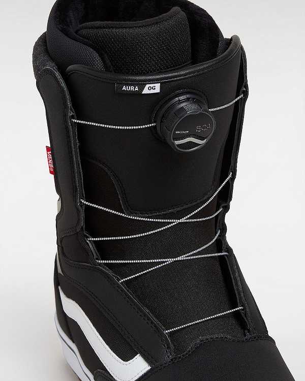 Botas De Snowboard Vans Aura OG MTE Masculino Pretas | VN6137924