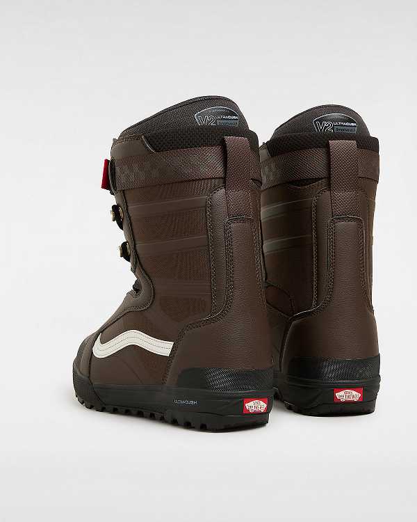 Botas De Snowboard Vans Hi-Standard Pro X Jill Perkins MTE Masculino Pretas Marrom | VN3927605