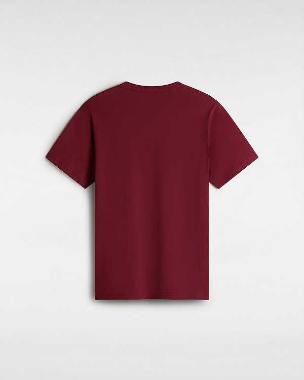 Camiseta Vans Classic Feminino Bordeaux | VN7296031