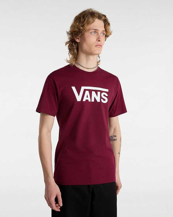 Camiseta Vans Classic Feminino Bordeaux | VN7296031