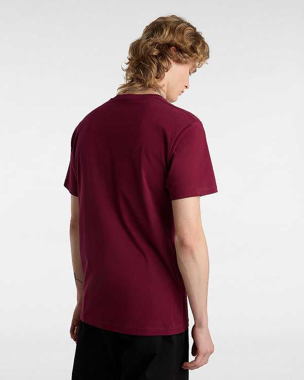 Camiseta Vans Classic Feminino Bordeaux | VN7296031