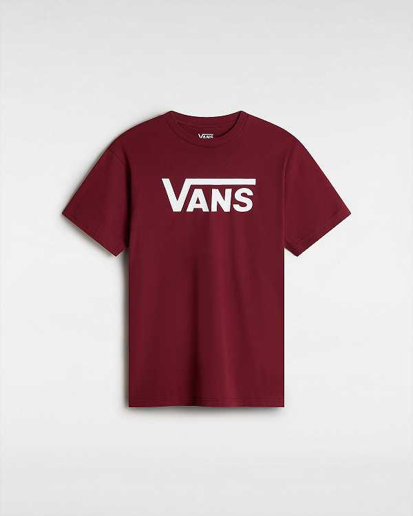 Camiseta Vans Classic Feminino Bordeaux | VN7296031