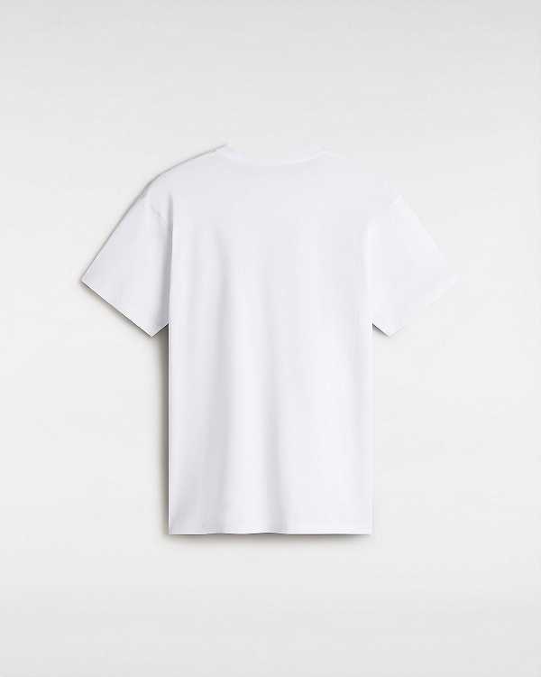 Camiseta Vans Classic Feminino Branco | VN1084927