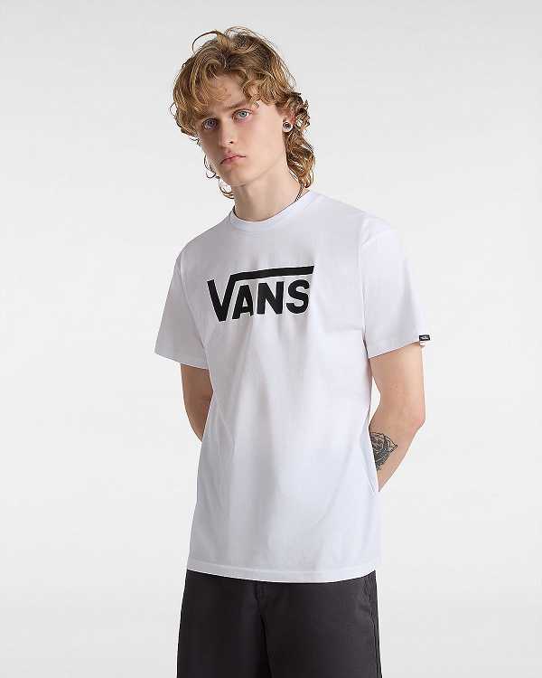 Camiseta Vans Classic Feminino Branco | VN1084927