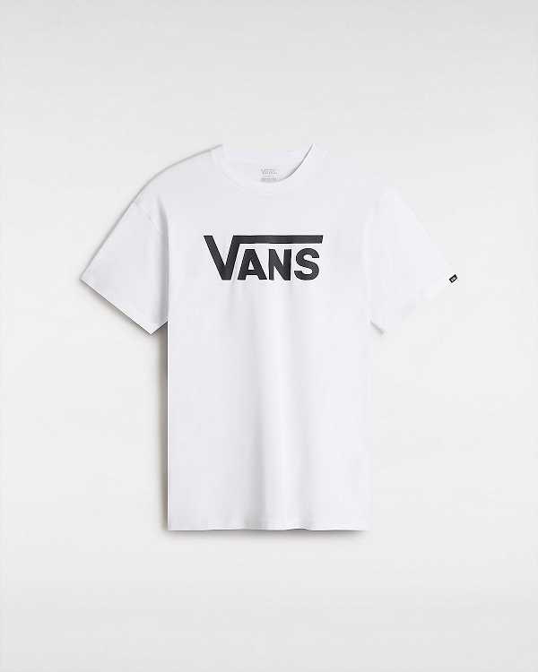 Camiseta Vans Classic Feminino Branco | VN1084927