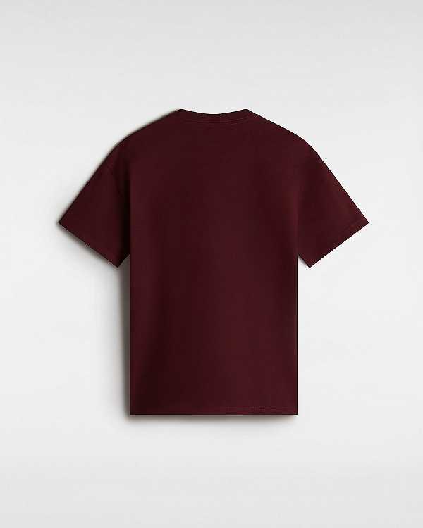 Camiseta Vans Elza Check Feminino Bordeaux | VN3516940