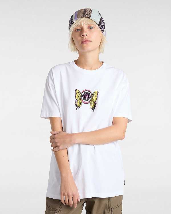 Camiseta Vans Ethereal Feminino Branco | VN2643910