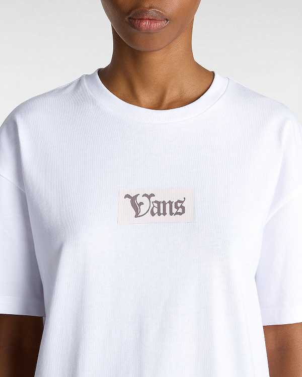 Camiseta Vans Garden Feminino Branco | VN6289015