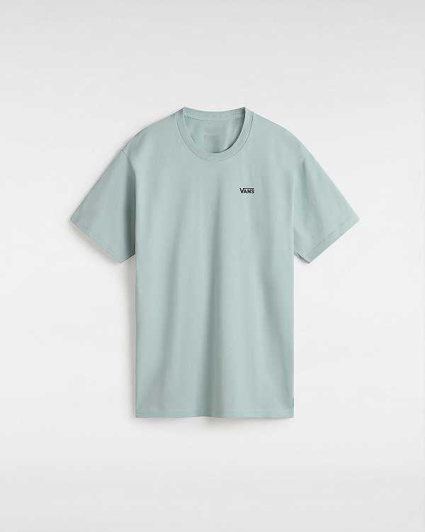 Camiseta Vans Left Chest Logo Feminino Azuis | VN7583604