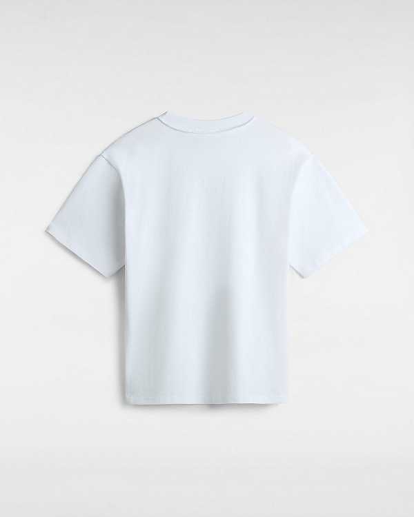 Camiseta Vans Premium Logo Feminino Branco | VN0246893