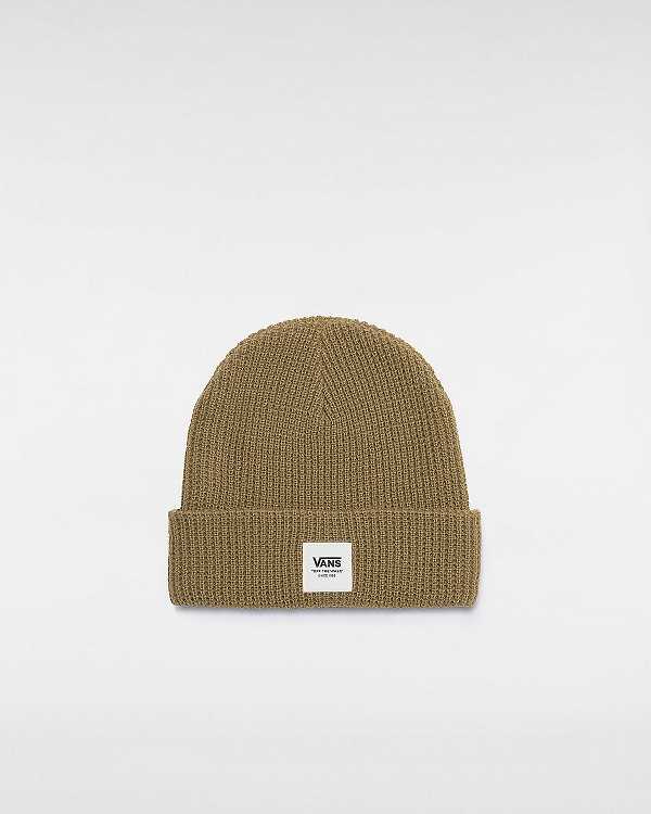 Gorro Vans Waffle Cuff Unisex Marrom | VN3862704