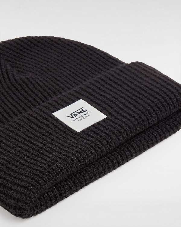 Gorro Vans Waffle Cuff Unisex Pretas | VN0673529