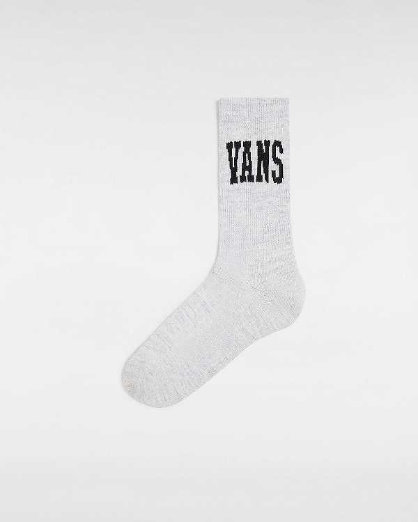 Meias Vans Arched Crew (1 Pair) Unisex Cinzentas | VN7632940