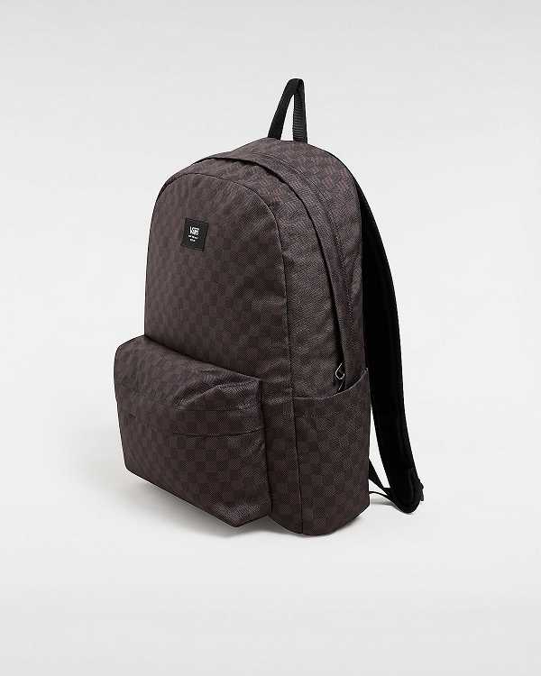 Mochilas Vans Old Skool Check Unisex Cinzentas | VN8763451