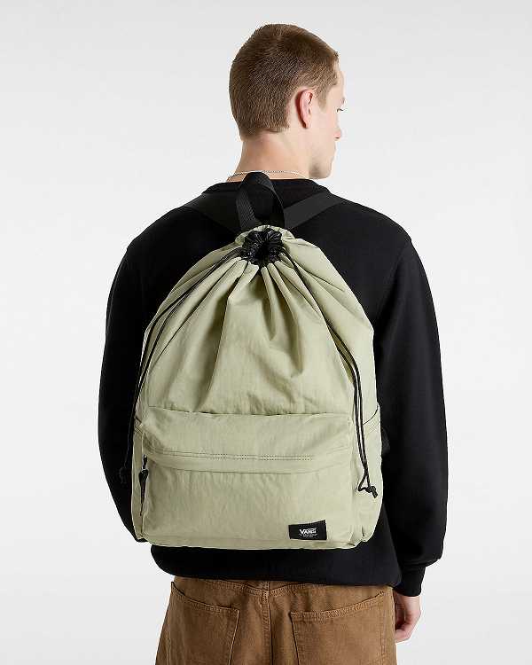 Mochilas Vans Old Skool Cinch Unisex Bege | VN5804219