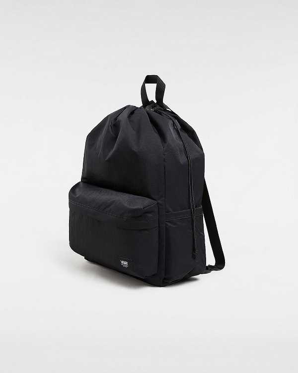 Mochilas Vans Old Skool Cinch Unisex Pretas | VN7042893