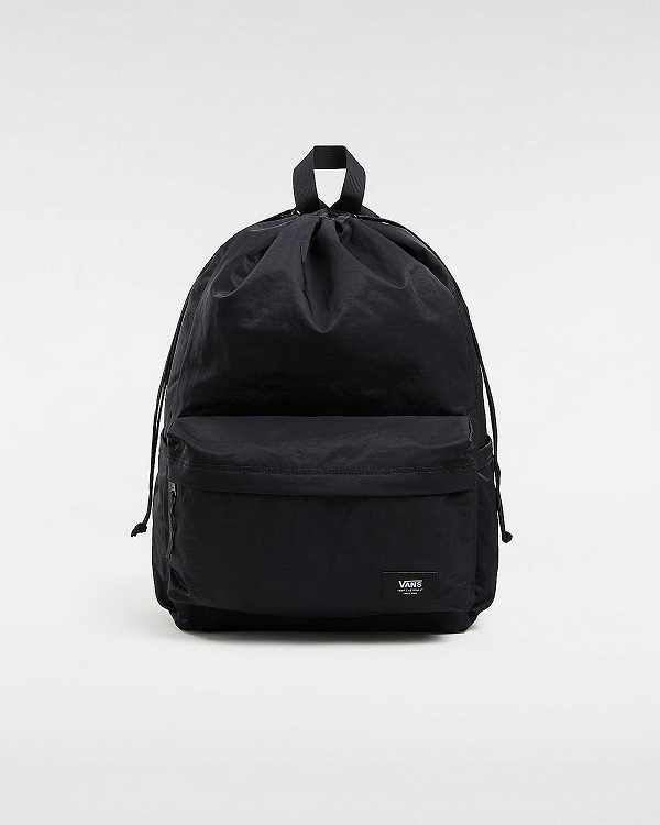 Mochilas Vans Old Skool Cinch Unisex Pretas | VN7042893