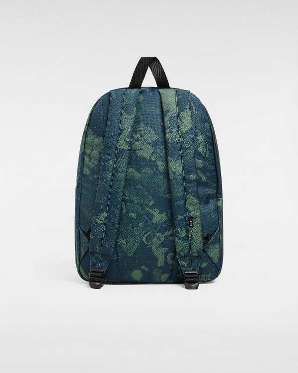 Mochilas Vans Old Skool Drop V Unisex Azuis | VN2536840