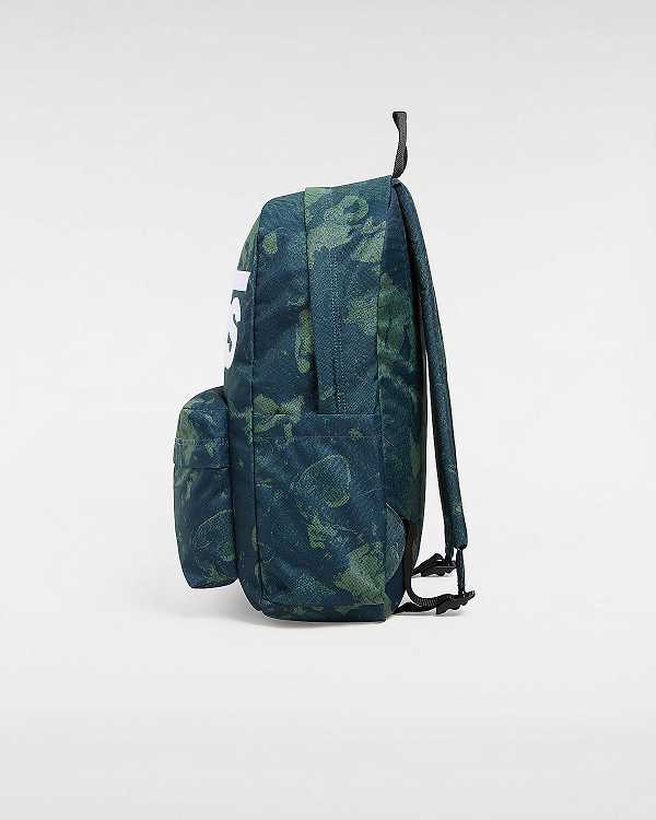 Mochilas Vans Old Skool Drop V Unisex Azuis | VN2536840