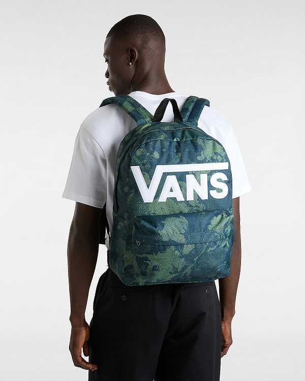 Mochilas Vans Old Skool Drop V Unisex Azuis | VN2536840