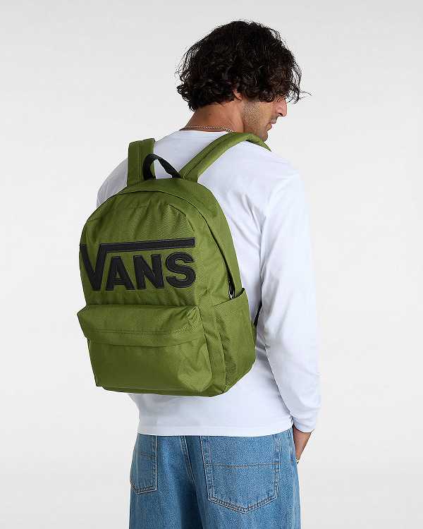 Mochilas Vans Old Skool Drop V Unisex Verdes | VN5476201