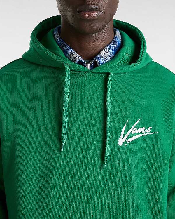 Moletom com Capuz Vans Dettori Loose Masculino Verdes | VN3801724