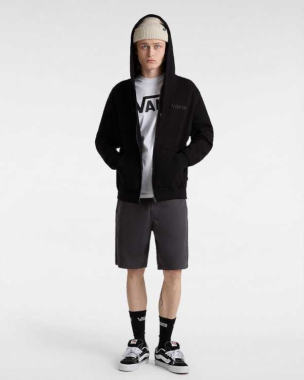 Moletom com Capuz Vans Essential Relaxed Masculino Pretas | VN1703469